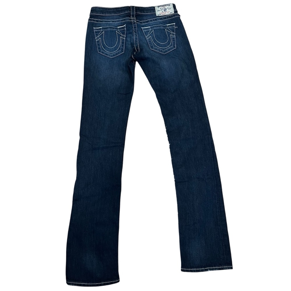 True Religion straight leg mid rise jean Size 26